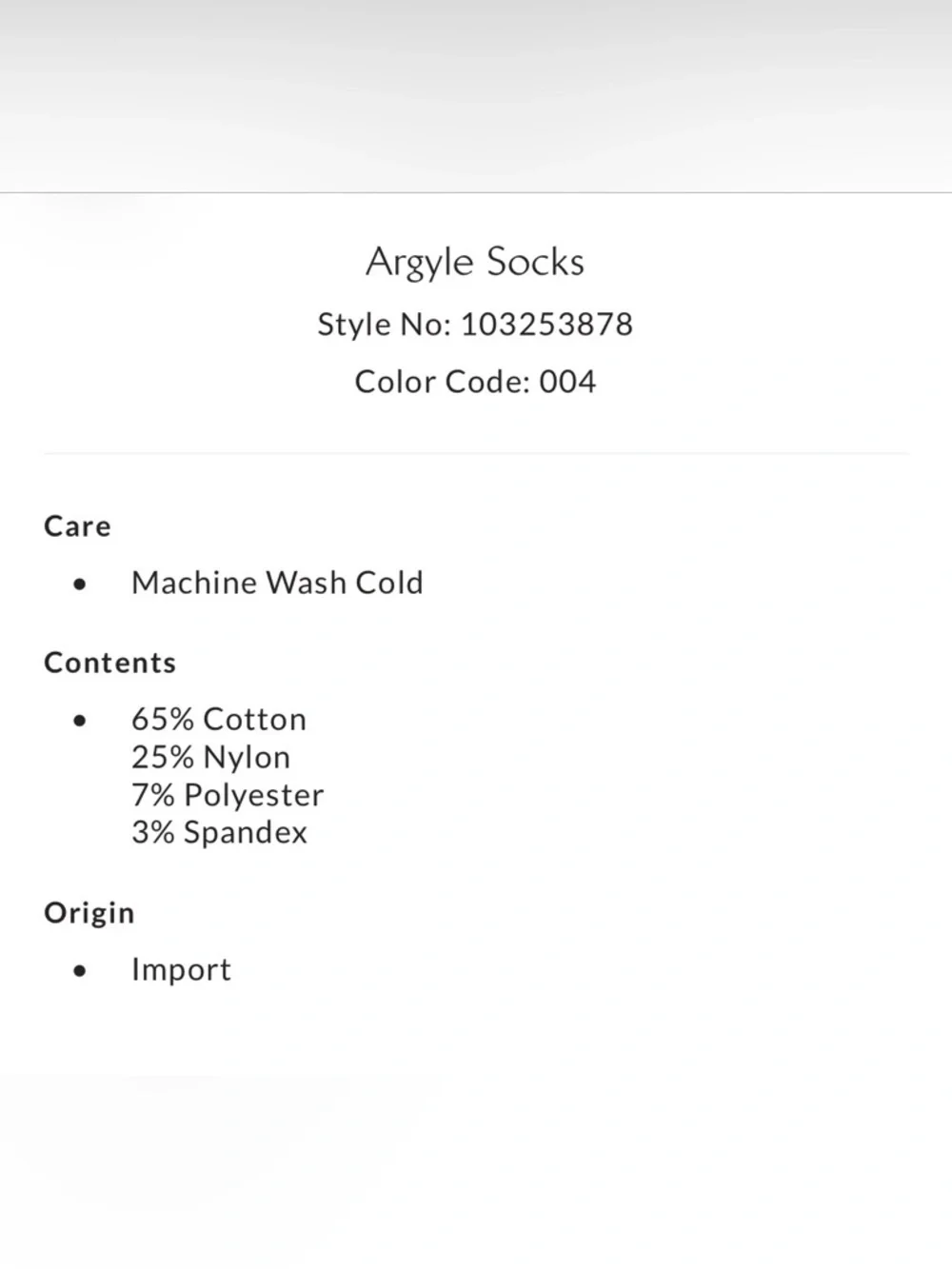 NWT Free People Argyle Socks Grey Combo